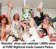 Absinthe 1000th Show Celebration