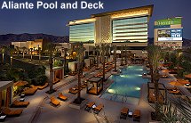 Aliante Pool by night