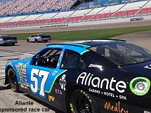 Aliante sponsored race car