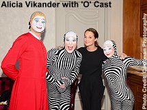 Alicia Vikander with 'O' cast