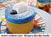 Andres Blueberry Blue Man souffle
