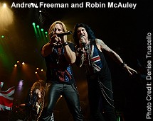 Andrew Freeman and Robin McAuley