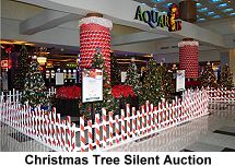 Aquarius christmas tree silent auction