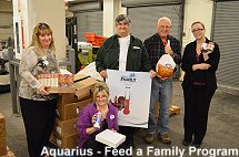 Aquarius - Feed-a-Family Program