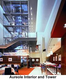 Aureole interior and tower