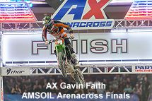 Ax Gavin Faith AMSOIL Arenacross Finals