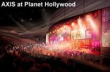 AXIS at Planet Hollywood artist rendering