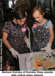 Barbara Domsky Glass unique glass artwork