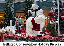 Bellagio Conservatory Holiday Display 2016