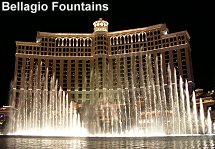 Bellagio Fountains at Night