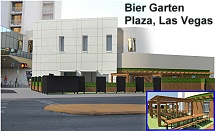 Bier Garten at The Plaza, Las Vegas artist rendering