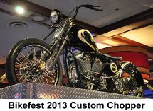 Bikefest 2013 custom chopper