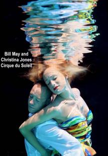 Bill May and Christina Jones of Cirque du Soleil