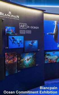 Blancpain Ocean Commitment exhibition