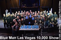 Blue Man - Las Vegas 10000 show