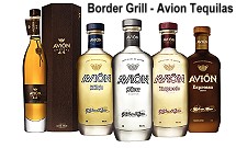 Border Grill Avion Tequilas