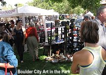 Boulder City art in the park