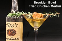 Brooklyn Bowl - Fried chicken Martini