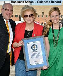 Brookman School Guinness Record