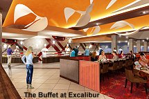Buffet at Excalibur artist rendering