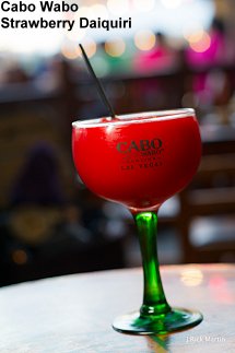 Cabo Wabo - strawberry daiquiri