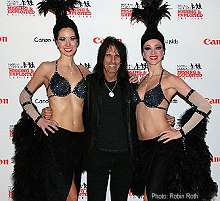 Alice Cooper at Canon Fund Raiser