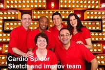 Cardio Spider sketch and improv team