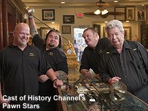 Cast of History Channel's Pawn Stars