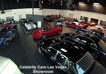 Celebrity Cars Las Vegas showroom