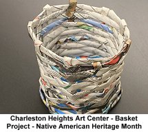 Charleston Heights - Art Center basket project