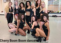 Cherry Boom Boom dancers