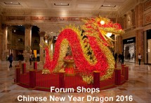 Chinese New Year Dragon 2016 Forum Shops