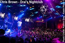 Chris brown at Drai's Nightclub 2014