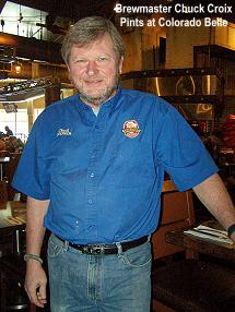 Chuck Croix brewmaster at Pints at Colorado Belle