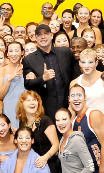 Cirque's 'O' with John Travolta
