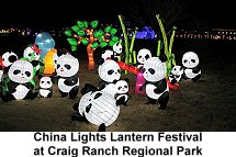 Craig Ranch regional park china lights lantern festival
