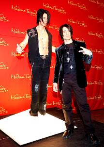 Criss Angel At Madame Tussauds