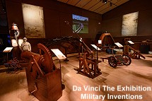 Da Vinci - The Exhibition, military inventions