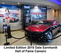 Dale Earnhardt limited edition 2010 hall of fame Camaro
