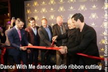 Dance With Me dance studio ribbon cutting