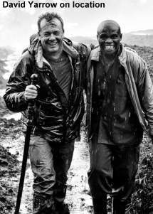 Photographer David Yarrow on location