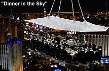 Dinner in the Sky by Night