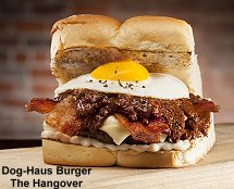 Dog Haus burger The Hangover