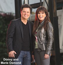 Donny and Marie Osmond