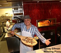 Doug Elfman winning pizza