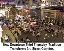 Downtown Third Thursday transforms 3rd Street