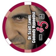 Dr. Scott Lewis Casino Chip