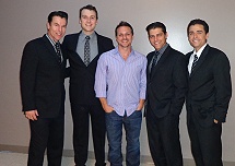 Drew Lachey with Jersey Boys Cast