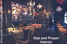 Due and Proper interior