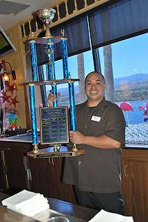 Duker Cudiff with Margarita Trophy